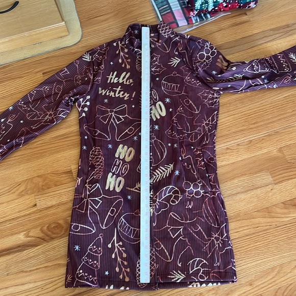 Men’s medium holiday Christmas casual dress button shirts new or Ugly Sw… - Picture 5 of 8